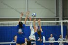 VB vs USCGA  Wheaton College Women's Volleyball vs U.S. Coast Guard Academy. - Photo by Keith Nordstrom : Wheaton, Volleyball